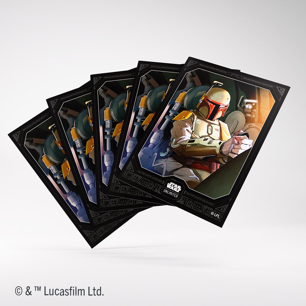 star wars unlimited card sleeves Green Art catching designs Star Wars Unlimited Art Sleeves