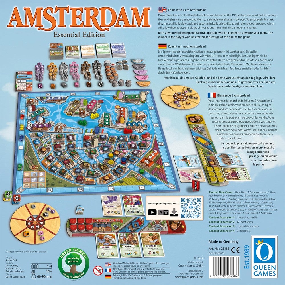 Amsterdam (Essential Edition) | Spielbound Board Game Cafe