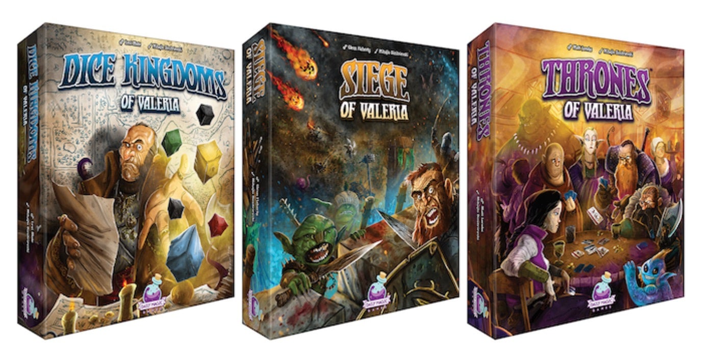 Dice Kingdoms of Valeria: Winter Expansion, Board Game